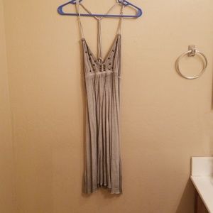 Slinky gray dress
